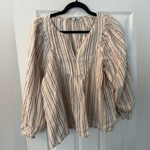 Elizabeth & James Peasant Top - M